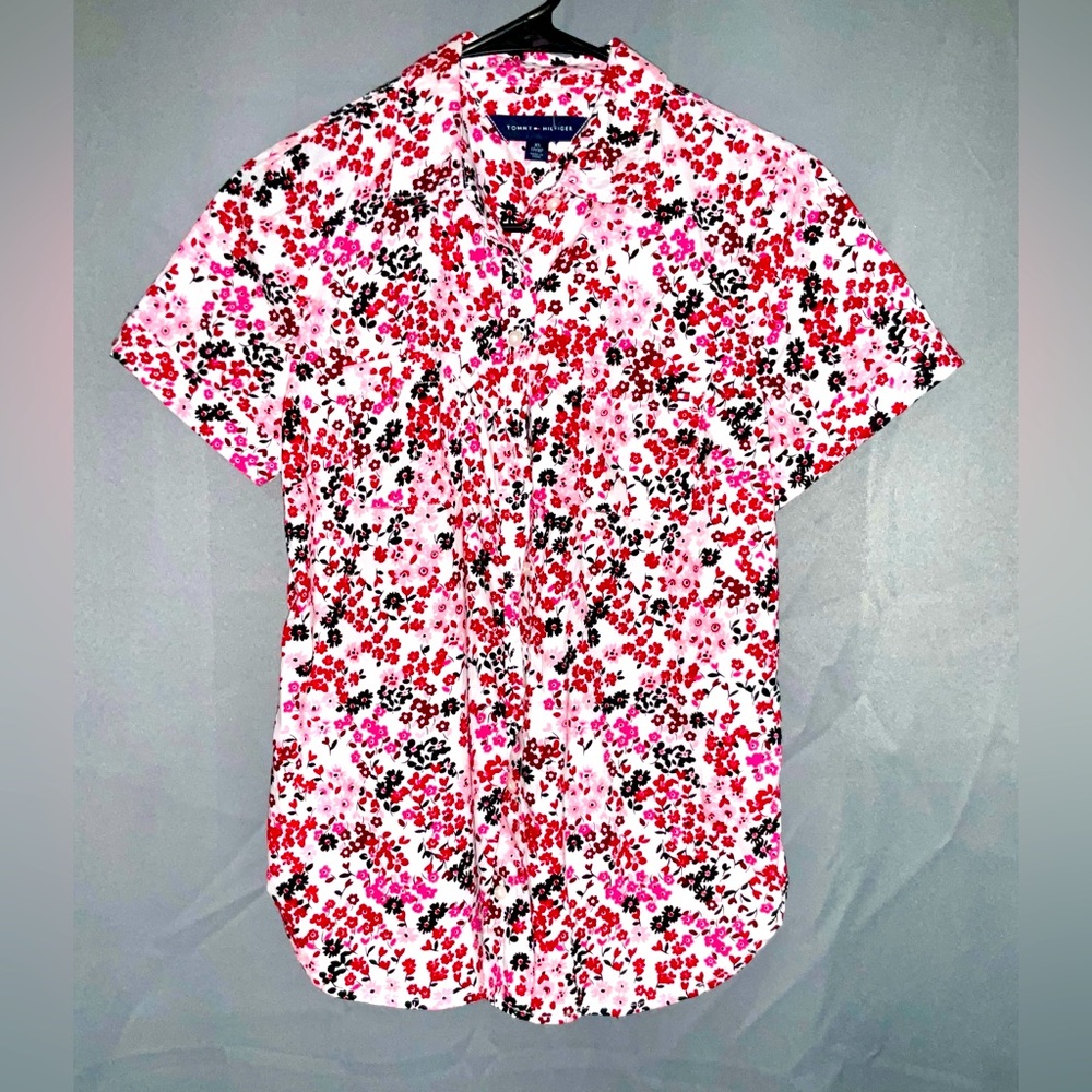 Tommy Hilfiger button up shirt, size x-small